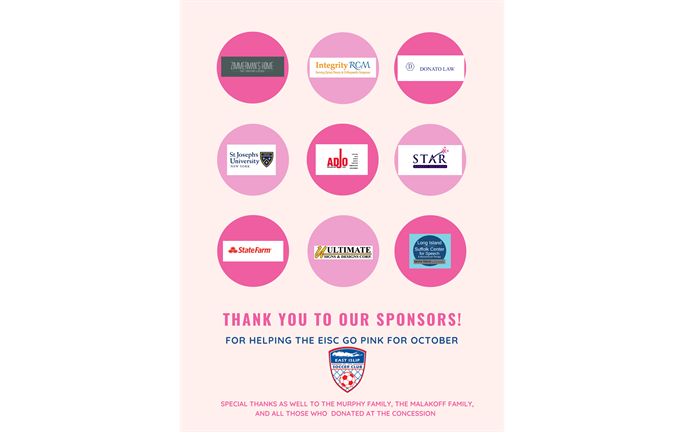Thank you to our sponsors!!