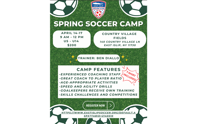 Spring Camp Registration 