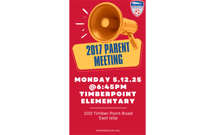 2017 Parent Meeting