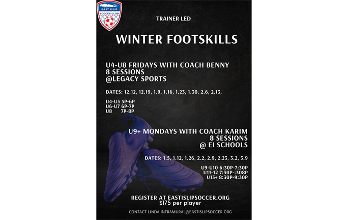 Winter Footskills U9+